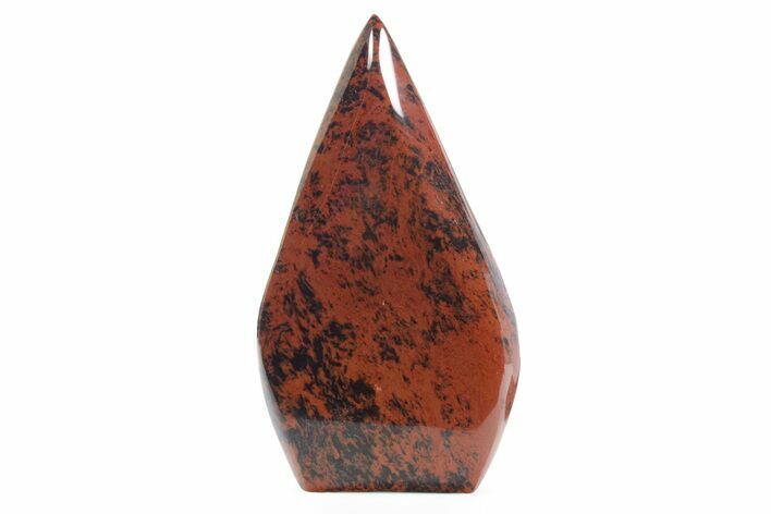 Polished Mahogany Obsidian Flame - Mexico #355412